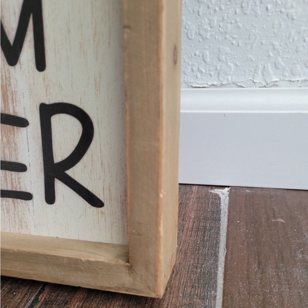 Something Tells Me I’m Going To Love Him Forever Wooden Wall Art - Picture 4 of 9